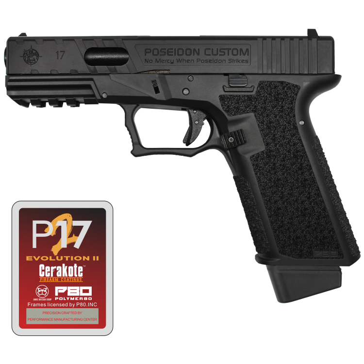 POSEIDON PPW-P17 EVO2 Pistol GBB BLACK