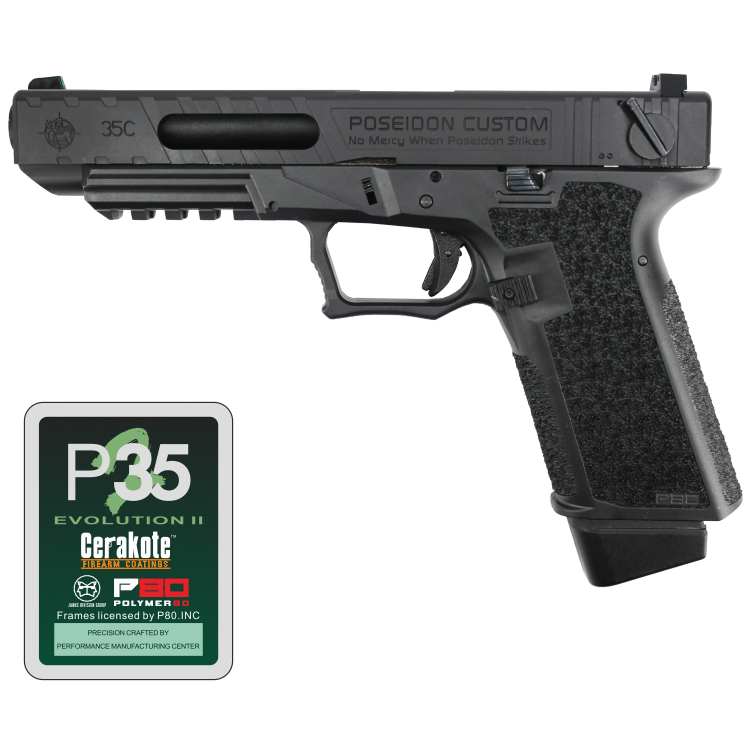 POSEIDON PPW-P35 EVO2 Pistol GBB BLACK