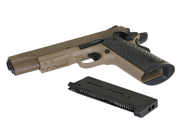 ARMY - 1911 R28 - GAZ - GBB - full metal - 6mm - 0.9J - TAN