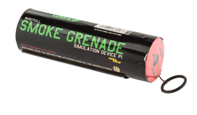 Fumigène à goupille Vert - Enola gaye
