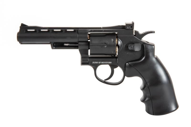 Well - G296B - Revolver - 4 inch black - CO2 - GNB - 6mm - 1.9J