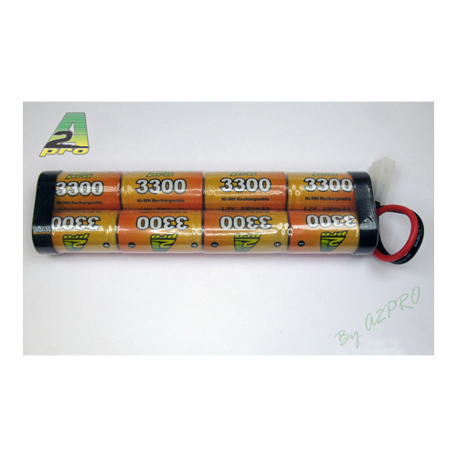 Batterie 9.6v 3300Mha - Tamiya large