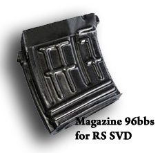 REAL SWORD-SVD 96rds  Steel Magazine