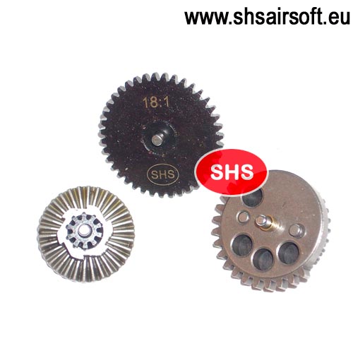 SHS - Steel CNC Gear set 18:1 High speed ratio