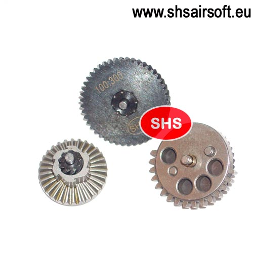 SHS - Steel CNC Gear set 100:300 high torque up ratio