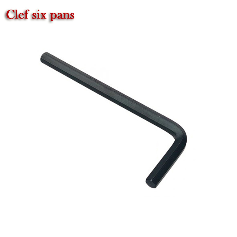 Clef six pans 4mm - Acier