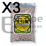 Marui -  Lot de 3 sachet de 1700 billes Bio 0.20gr 6mm