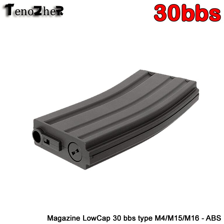 TenoZheR - magazine ReelCap 30 bbs - type M16 - Gris - ABS - AEG