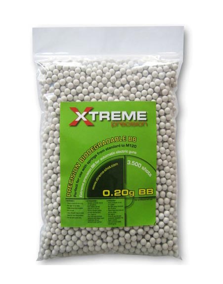 Xtreme BIO - 0.20g 0.7K blanche sac de 3500bbs